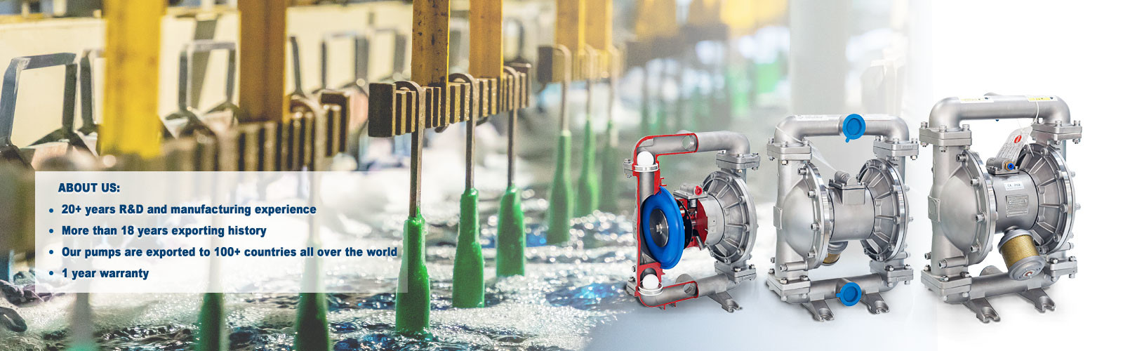 qualité pompe à diaphragme pneumatique usine