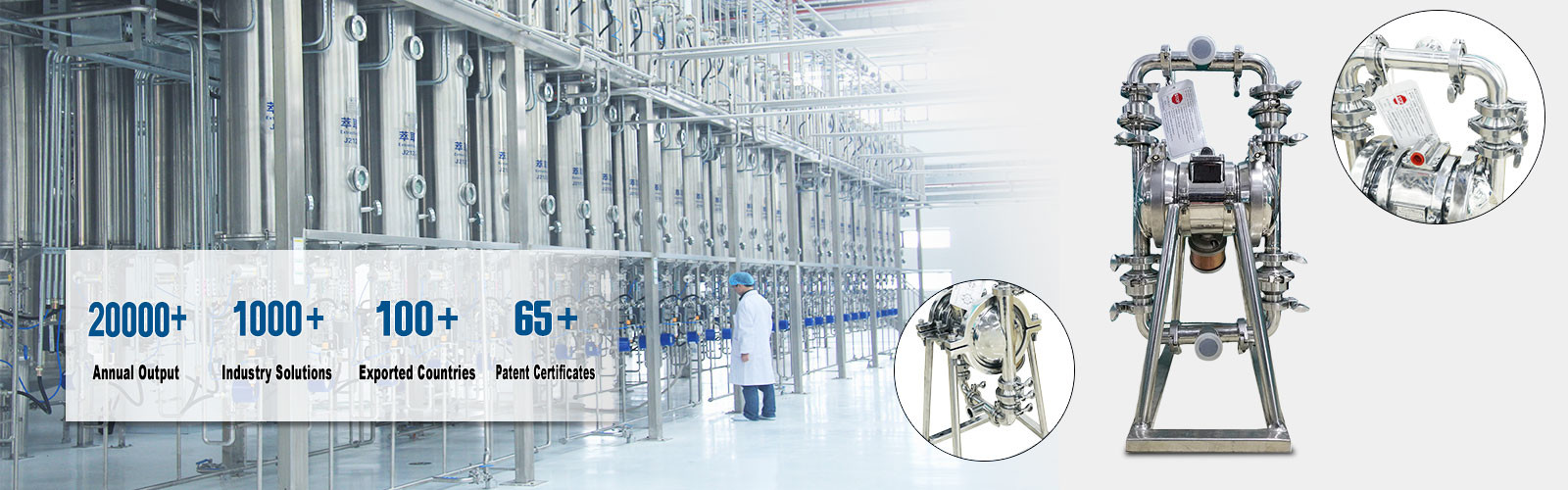 qualité pompe à diaphragme pneumatique usine