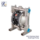 Micro Acid Chemical Stainless Steel Diaphragm Pump Air Operated 3/4"